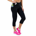 Women's Running Crops - FBCR10-BLK-S - SupplySport