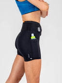 Women's 6" Ouray Compression Short - FBCS36-BLK-XS - SupplySport