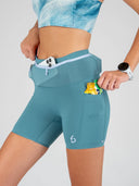Women's 6" Ouray Compression Short - FBCS36-GBL-XS - SupplySport