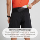 Men's Running Short - FBMS10-BLK-XS - SupplySport