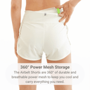 Women's Air Running Short - FBRS40-OMK-XS - SupplySport