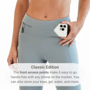 Women's Running Crops - FBCR14-MBL-XS - SupplySport